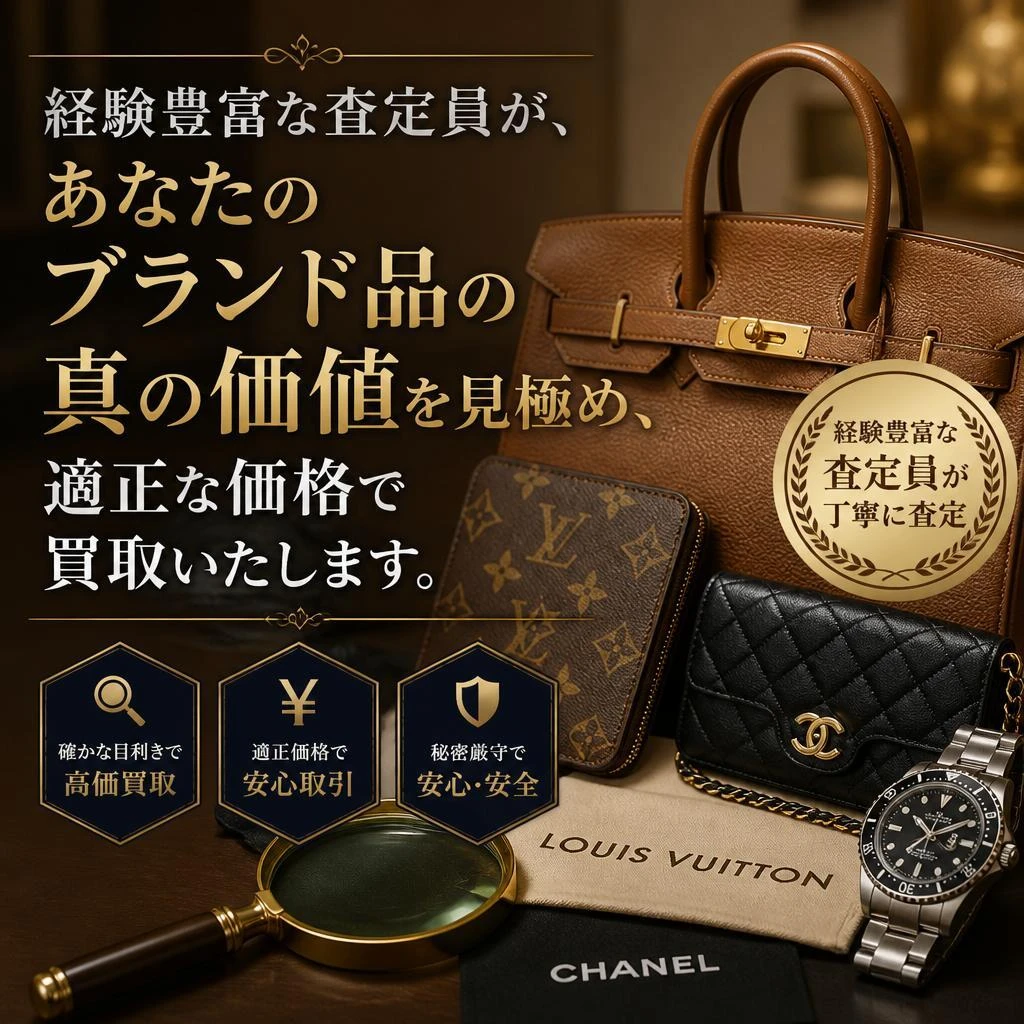 ブランド品の魅力を最大限に引き出す